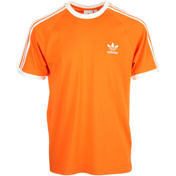 Vêtements Homme T-shirts manches courtes adidas Originals 3 Stripes Tee Shirt Orange