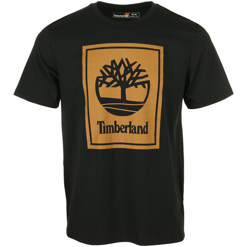 Vêtements Homme T-shirts manches courtes Timberland Short Sleeve Tee Noir
