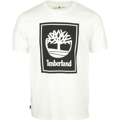 Vêtements Homme T-shirts manches courtes Timberland Short Sleeve Tee Blanc