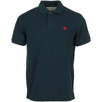 Vêtements Homme T-shirts & Polos Timberland Pique Short Sleeve Polo Bleu