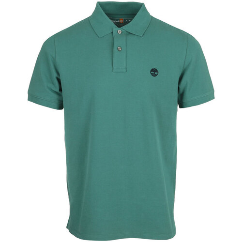Vêtements Homme T-shirts & Polos Timberland Pique Short Sleeve Polo Vert