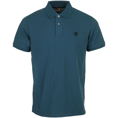 Vêtements Homme T-shirts & Polos Timberland Pique Short Sleeve Polo Bleu