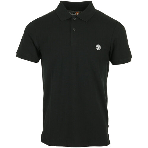 Vêtements Homme T-shirts & Polos Timberland Short Sleeve Stretch Polo Noir