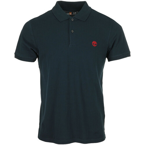 Vêtements Homme T-shirts & Polos Timberland Short Sleeve Stretch Polo Bleu