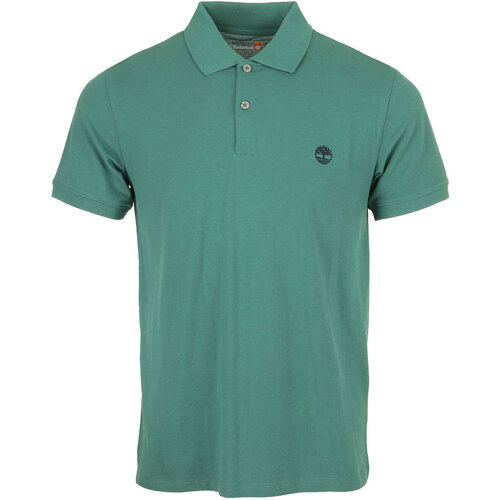 Vêtements Homme T-shirts & Polos Timberland Short Sleeve Stretch Polo Bleu