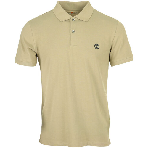 Vêtements Homme T-shirts & Polos Timberland Short Sleeve Stretch Polo Vert