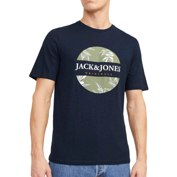 Vêtements Homme T-shirts & Polos Jack & Jones 12255042 Bleu