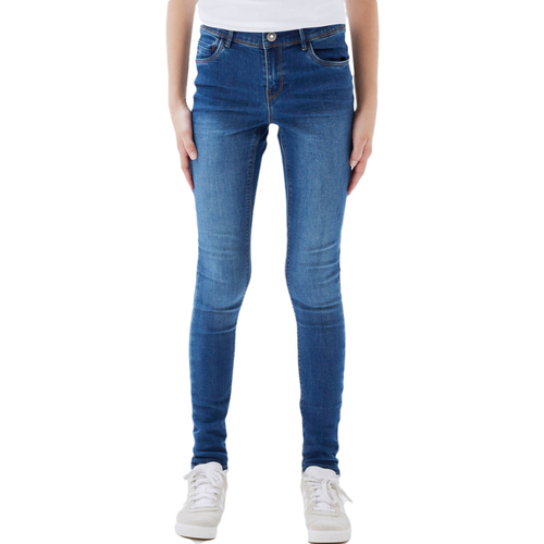 Vêtements Fille Jeans skinny Name it 13208871 Bleu