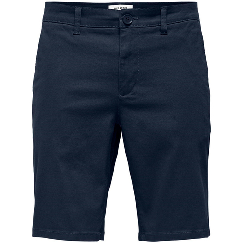 Vêtements Homme Shorts / Bermudas Only & Sons  22026607 Bleu