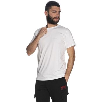 Vêtements Homme T-shirts & Polos Guess M4GI70 KC9X0 BASIC PIMA-G011 PURE WHITE Blanc