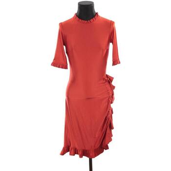 robe paco rabanne  robe rouge 