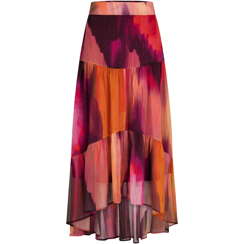 Vêtements Femme Jupes Morgan Jupe longue évasée Multicolore