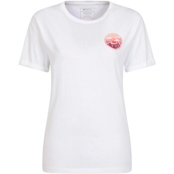 Vêtements Femme T-shirts manches longues Mountain Warehouse Palm Wave Blanc