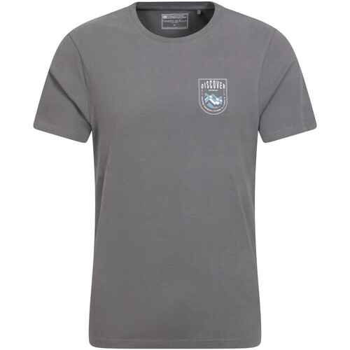 Vêtements Homme T-shirts manches longues Mountain Warehouse Discover Snowdon Gris