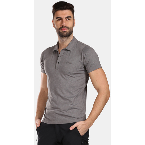 Vêtements T-shirts manches courtes Kilpi Polo fonctionnel pour homme  GIVRY-M Noir