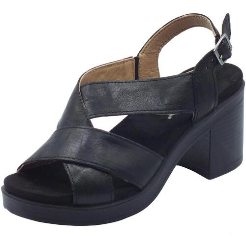 Chaussures Femme Sandales et Nu-pieds IgI&CO 5676222 Capra Met Noir