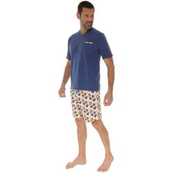 Vêtements Homme Pyjamas / Chemises de nuit Christian Cane HELIODORE Bleu