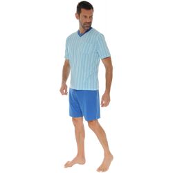 Vêtements Homme Pyjamas / Chemises de nuit Christian Cane HEMELIEN Bleu