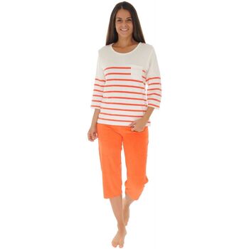Vêtements Femme Pyjamas / Chemises de nuit Christian Cane GENTIANE Orange