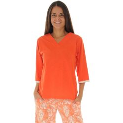 Vêtements Femme Pyjamas / Chemises de nuit Christian Cane GARRYA Orange