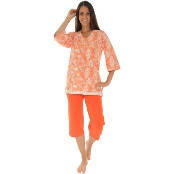Vêtements Femme Pyjamas / Chemises de nuit Christian Cane GARRYA Orange
