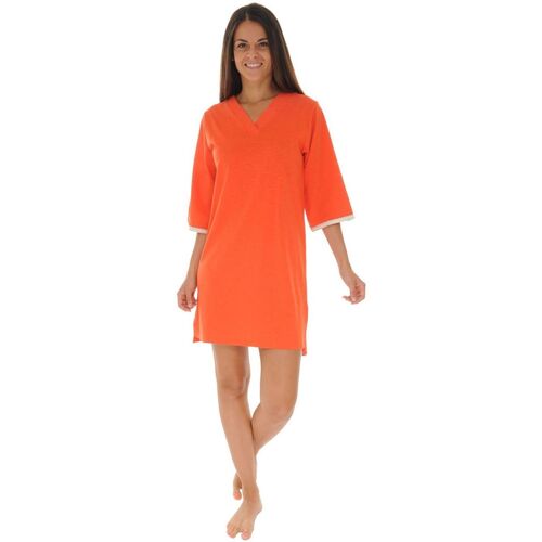 Vêtements Femme Pyjamas / Chemises de nuit Christian Cane E  GARRYA Orange