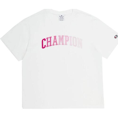 Vêtements Femme T-shirts manches courtes Champion Crewneck t-shirt Blanc