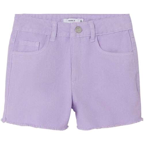 Vêtements Fille Shorts / Bermudas Name it 164372VTPE24 Violet