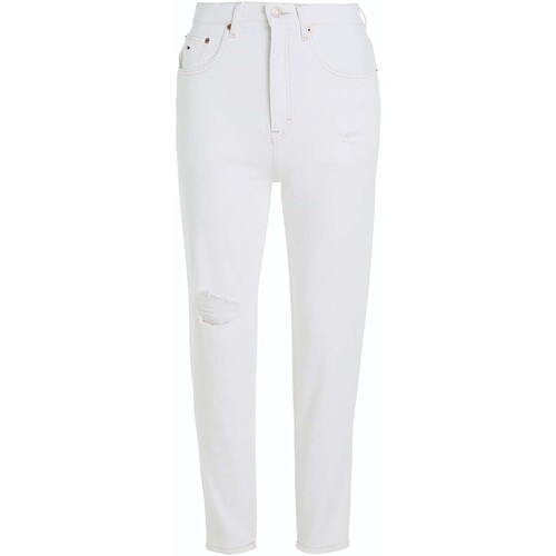 Vêtements Femme Jeans mom Tommy Jeans Mom Jean Uh Tpr Bh51 Blanc