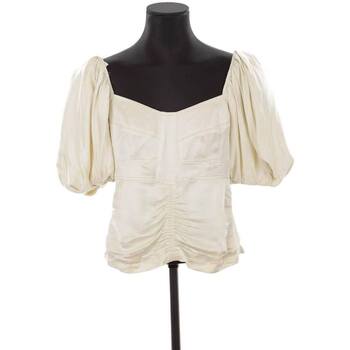 Vêtements Femme Débardeurs / T-shirts sans manche Isabel Marant Blouse en soie Blanc
