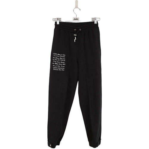 Vêtements Femme Pantalons Max & Moi Jogging en coton Noir