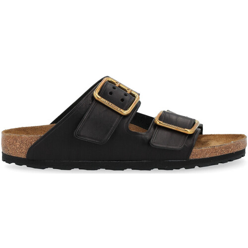 Chaussures Sandales et Nu-pieds Birkenstock Sandale  Arizona Bold Gap en cuir perforé noir Autres
