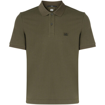Vêtements T-shirts & Polos C.p. Company Polo  en tissu stretch vert Vert