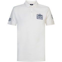 Vêtements Homme T-shirts & Polos Petrol Industries Polo Blanc