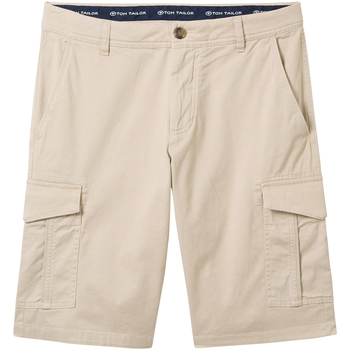 Vêtements Homme Shorts / Bermudas Tom Tailor Short coton cargo Beige