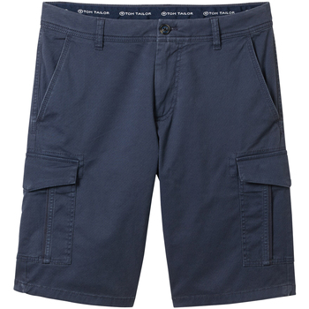 Vêtements Homme Shorts / Bermudas Tom Tailor Short coton cargo Marine