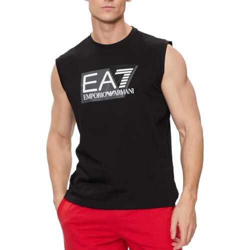 Vêtements Homme Débardeurs / T-shirts sans manche Emporio Armani EA7 3DPT80-PJ02Z Noir