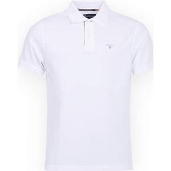 Vêtements Homme T-shirts & Polos Barbour MML0012 WH11 Blanc