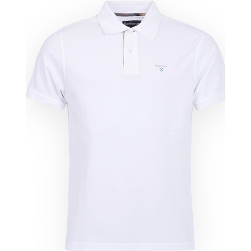 Vêtements Homme T-shirts & Polos Barbour MML0012 WH11 Blanc