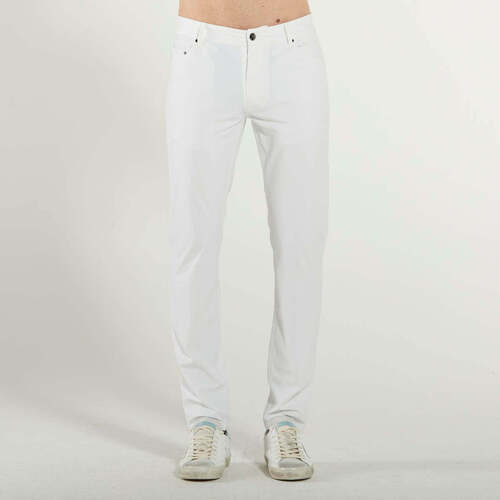 Vêtements Homme Pantalons pour les étudiantscci Designs  Blanc
