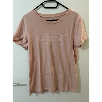 Vêtements Femme T-shirts manches courtes Levi's TEE shirt levis Rose