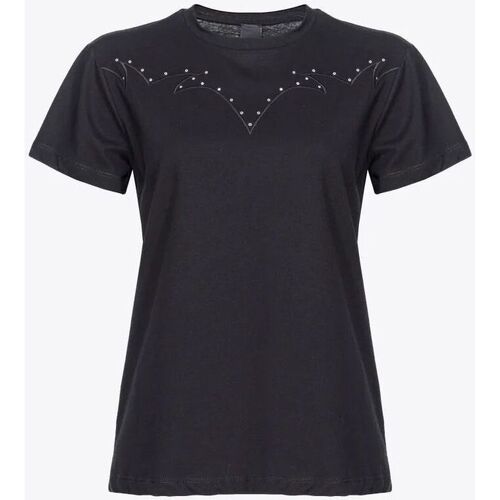 Vêtements Femme T-shirts & Polos Pinko VANILLA SKY 103730 A1XR-Z99 Noir