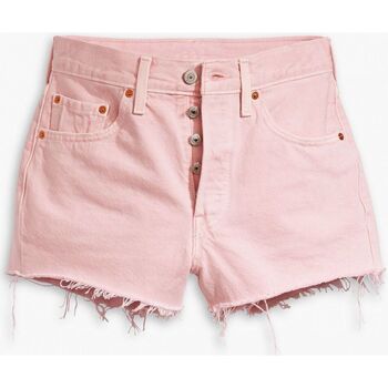 Vêtements Femme Shorts / Bermudas Levi's 56327 0398 - 501 SHORTS-CHALK PNK Rose