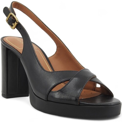 Chaussures Femme Bottes Geox Walk Pleasure Sandalo Donna Black D45B6C00043C9999 Noir
