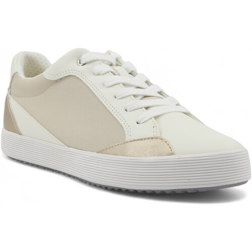 Chaussures Femme Multisport Geox Blomiee Sneaker Donna Sand Optic White D456HE0FU54C5V1R Beige