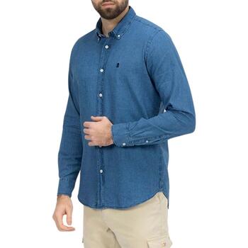Vêtements Homme Chemises manches longues Elpulpo  Bleu