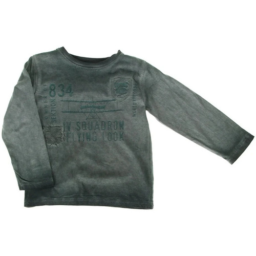 Vêtements Enfant T-shirts manches longues Losan camiseta little boy flying Vert