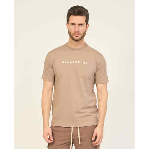 Vêtements Homme T-shirts & Polos Gazzarrini T-shirt col rond basique  pour homme Marron