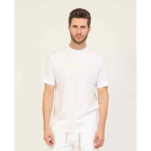 Vêtements Homme T-shirts & Polos Gazzarrini T-shirt col rond basique  pour homme Blanc