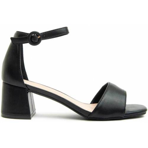 Chaussures Femme Sandales et Nu-pieds Leindia 90339 Noir